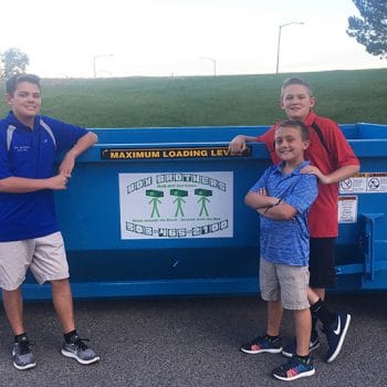 Can I put a mini dumpster on my driveway