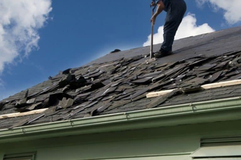 can I put roof shingles in a dumpster